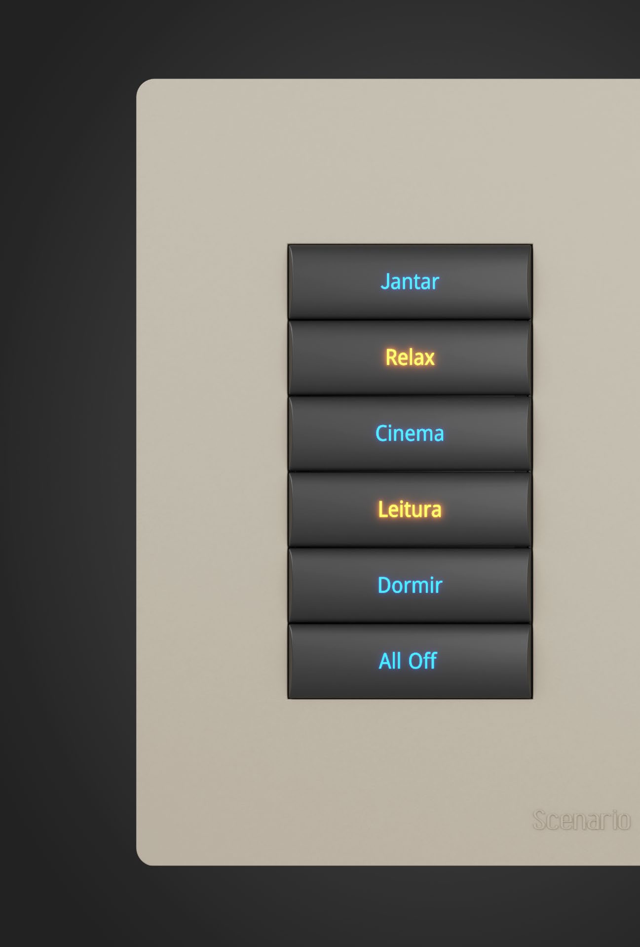 Keypad Scenario detalhe 2