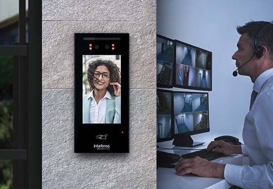 Vídeoporteiro IP — interfonia com vídeo