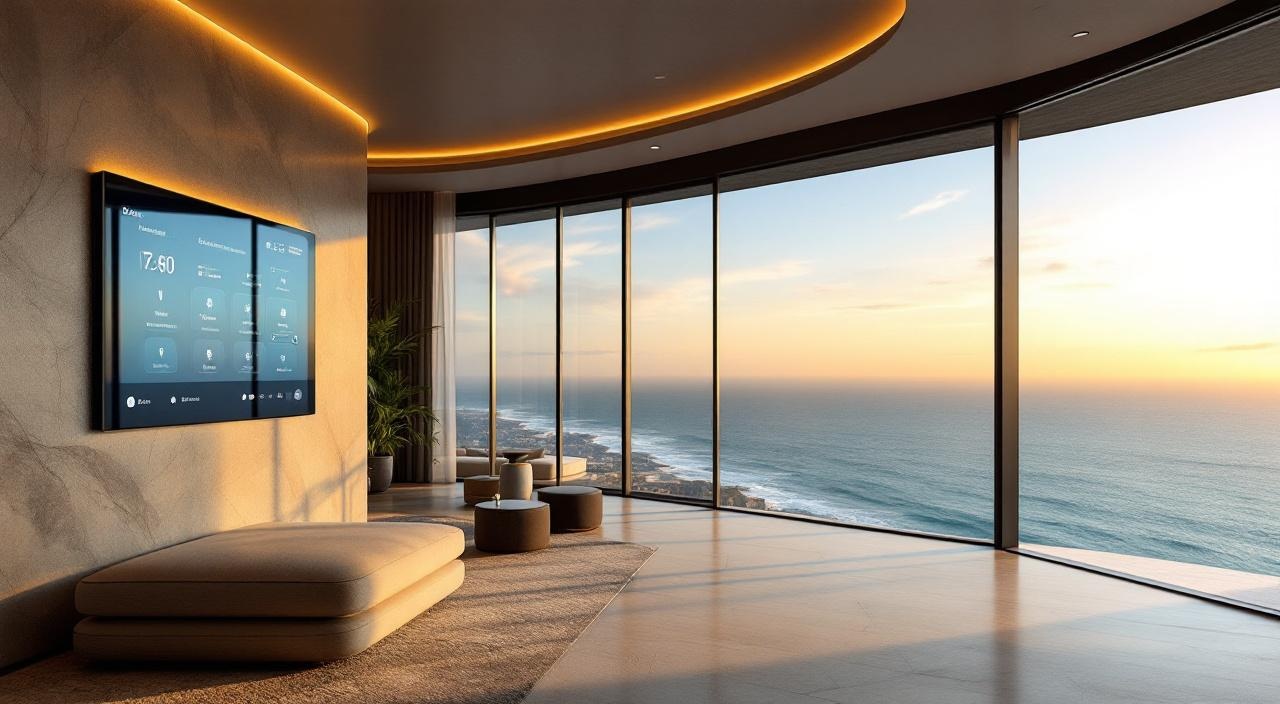 Apartamento de alto padrão em Balneário Camboriú com automação residencial e vista para o mar
