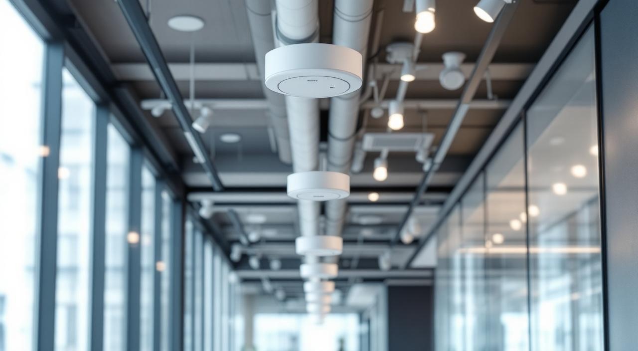 Rack residencial com switches gerenciados e access points de rede profissional